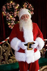 Santa Claus (Meets on Main Street during Holiday Season)