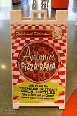 Antonio's Pizza-Rama Dinner with the Teenage Mutant Ninja Turtles!