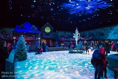 Snow play area - inside Olaf's Snow Fest