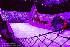 Sledding - inside Olaf's Snow Fest
