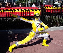 Yellow Operation Overdrive Power Ranger (No Longer Meets Here)