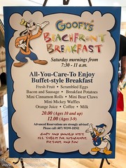 Goofy's Beachfront Breakfast