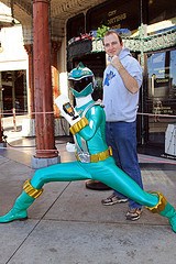 Green R.P.M Power Ranger (No Longer Meets Here)