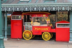 Central Plaza Popcorn Cart